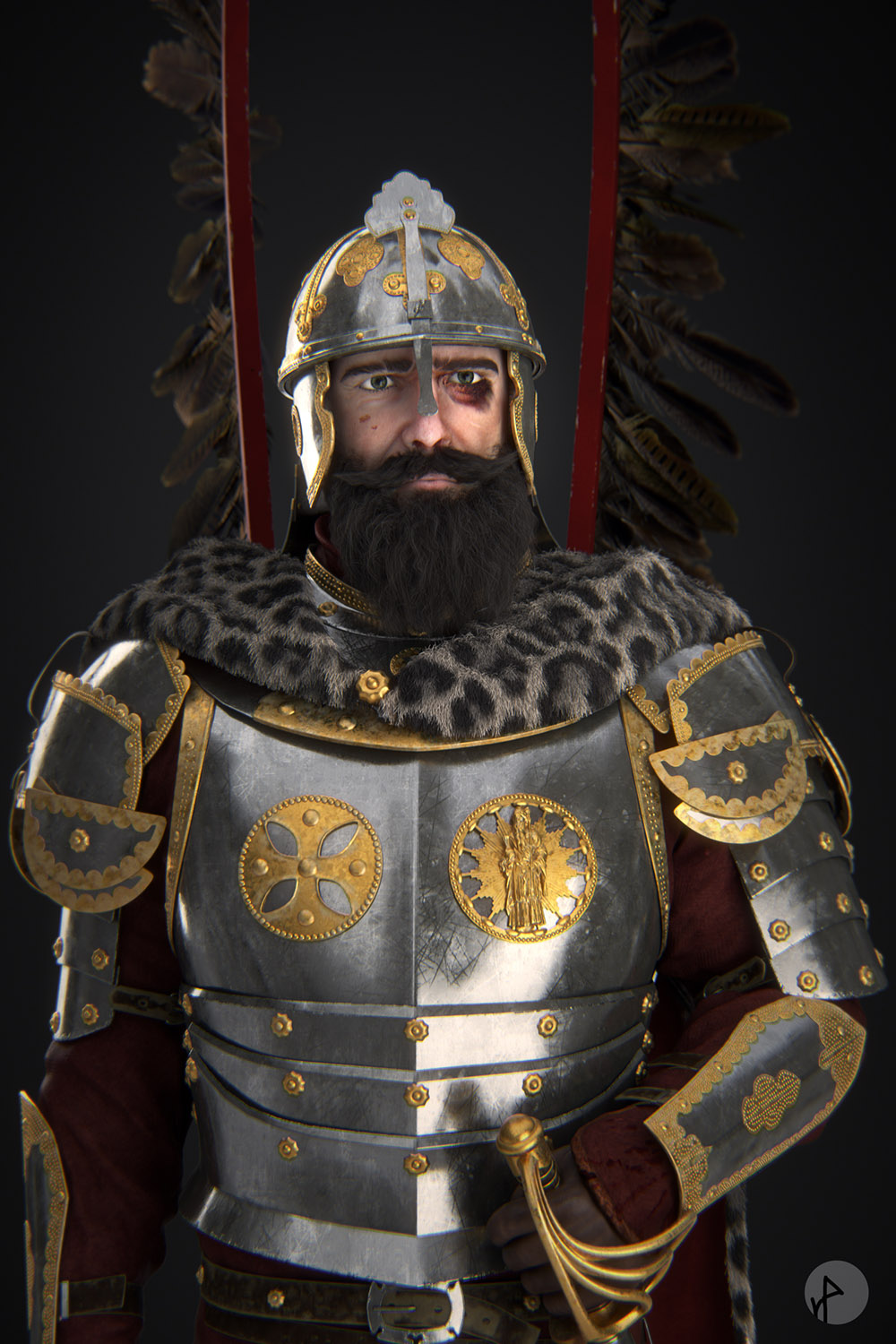 Nicolas Pellkofer – 3D Artist » Polish Hussar